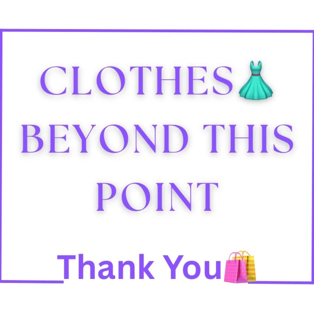 CLOTHES👗 - Picture 3 of 3